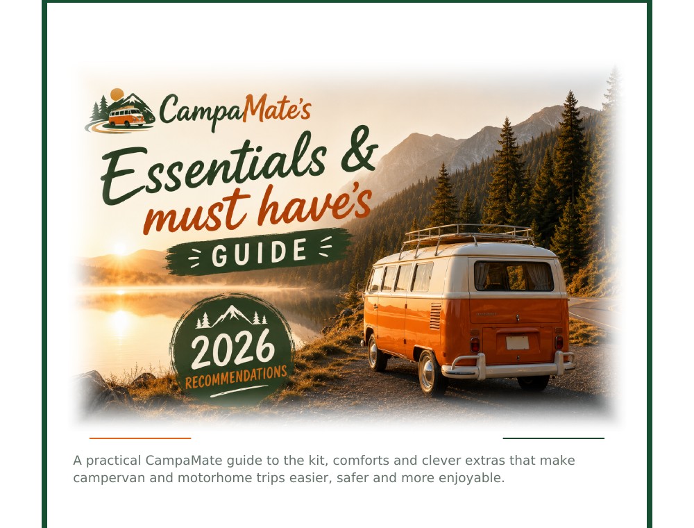 CampaMate Essentials & Must-Haves Guide 2026 cover